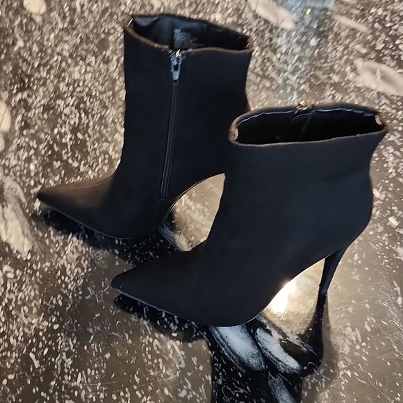 BRAND NEW JUSTFAB POINTED TOE HIGH HEEL STILETTO BOOT - Picture 6 of 14